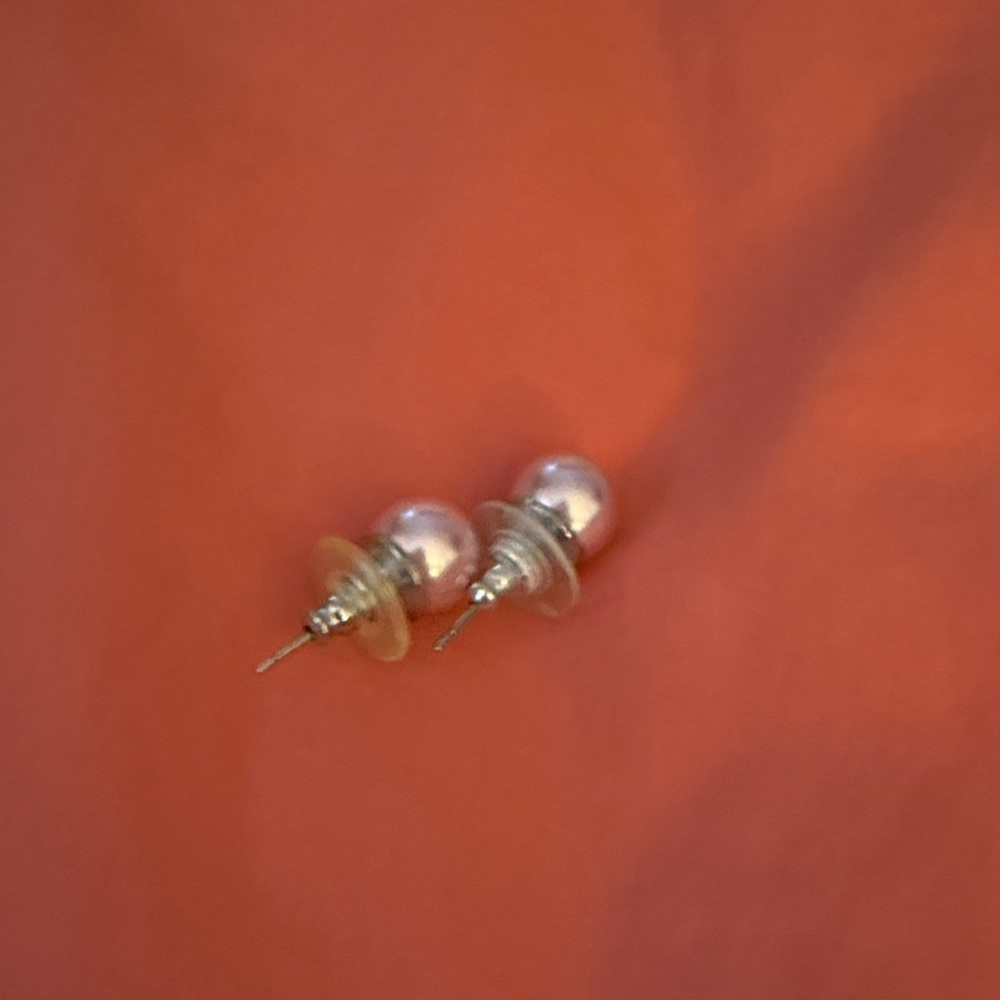 Pearl Stud Earrings